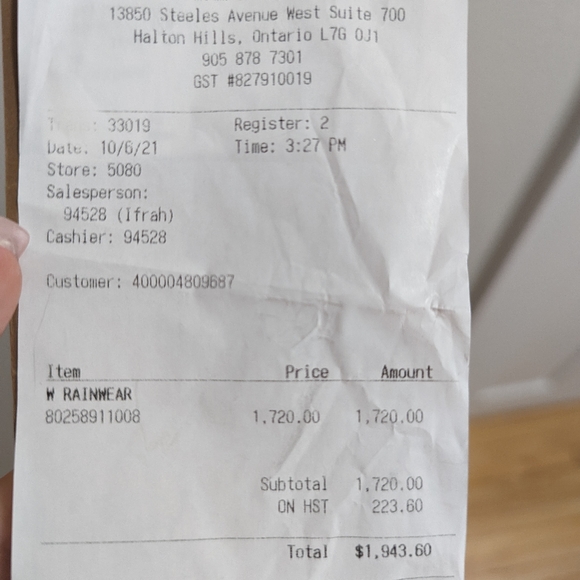 Burberry Trench Vest TB monogram - Picture 16 of 16